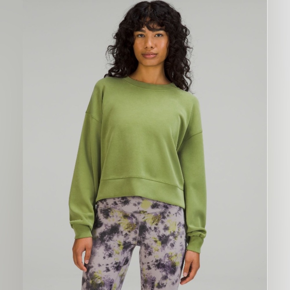 lululemon perfectly oversized Green Sweatshirt